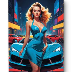 Tableau Pin Up - Denise