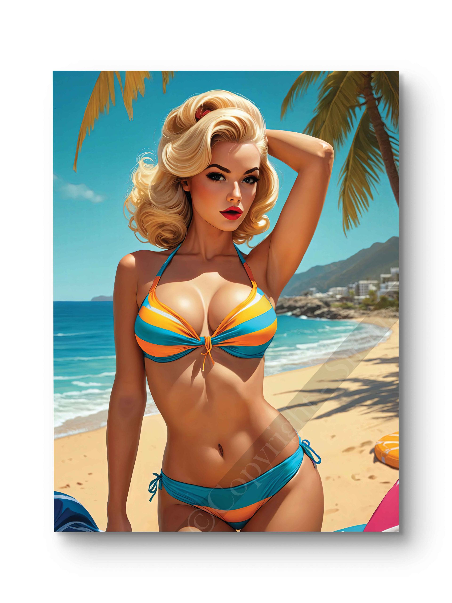 Tableau Pin Up - Bettie