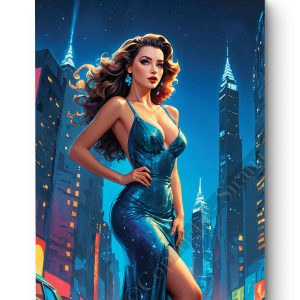 Tableau Pin Up - Lana