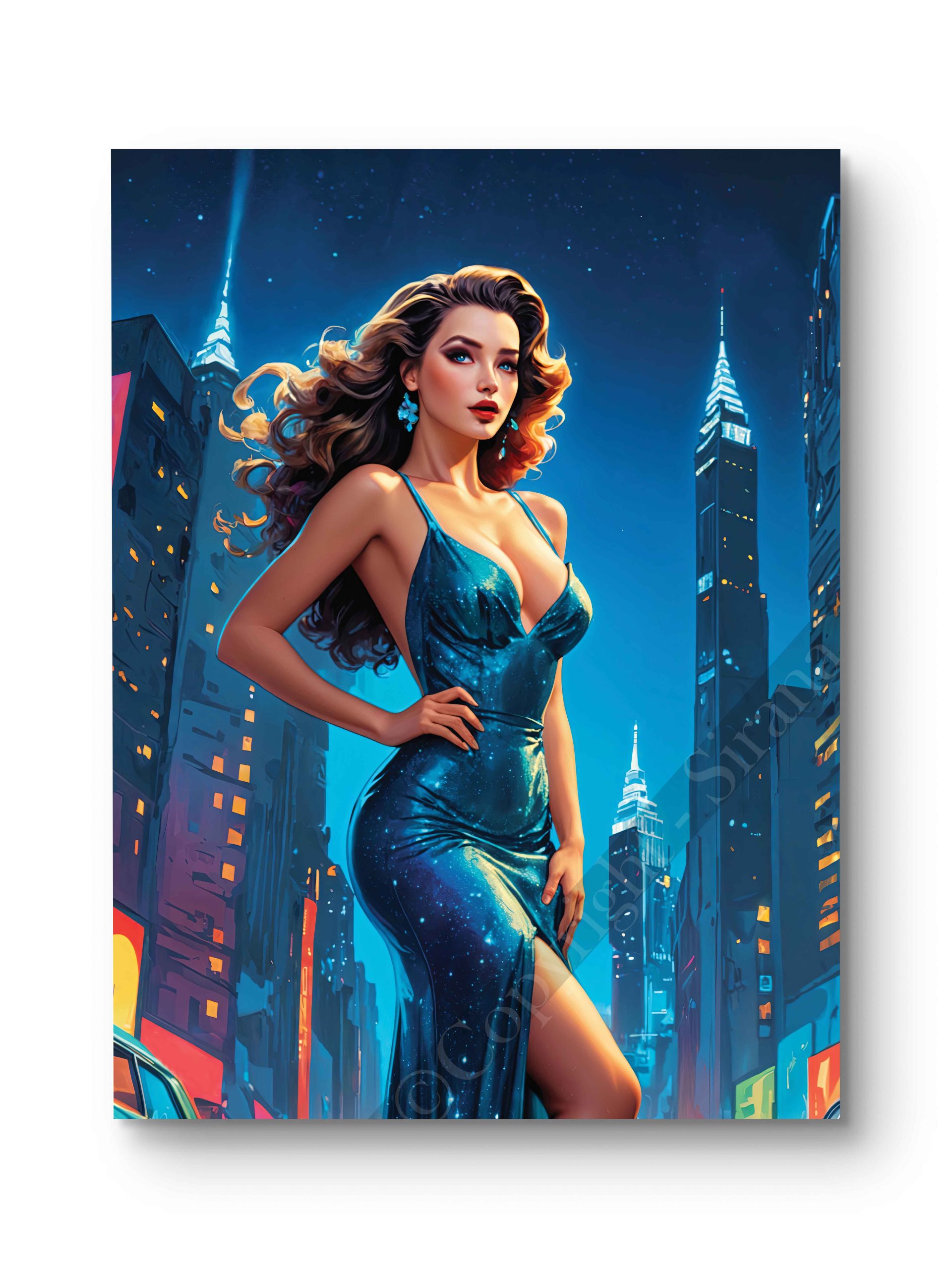 Tableau Pin Up - Lana
