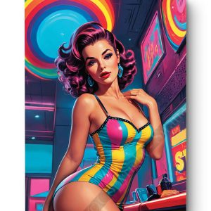 Tableau Pin Up - Ava