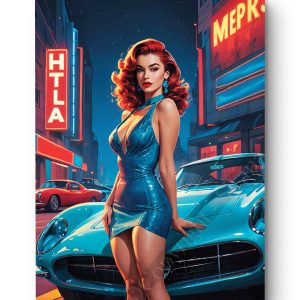 Tableau Pin Up - Stella
