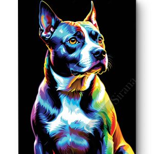 Tableau American Staffordshire Terrier