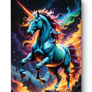Tableau Éclat de Licorne