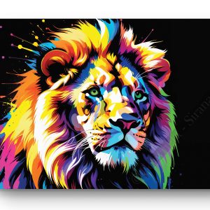 Tableau Lion