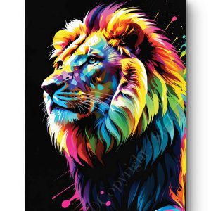 Tableau Lion
