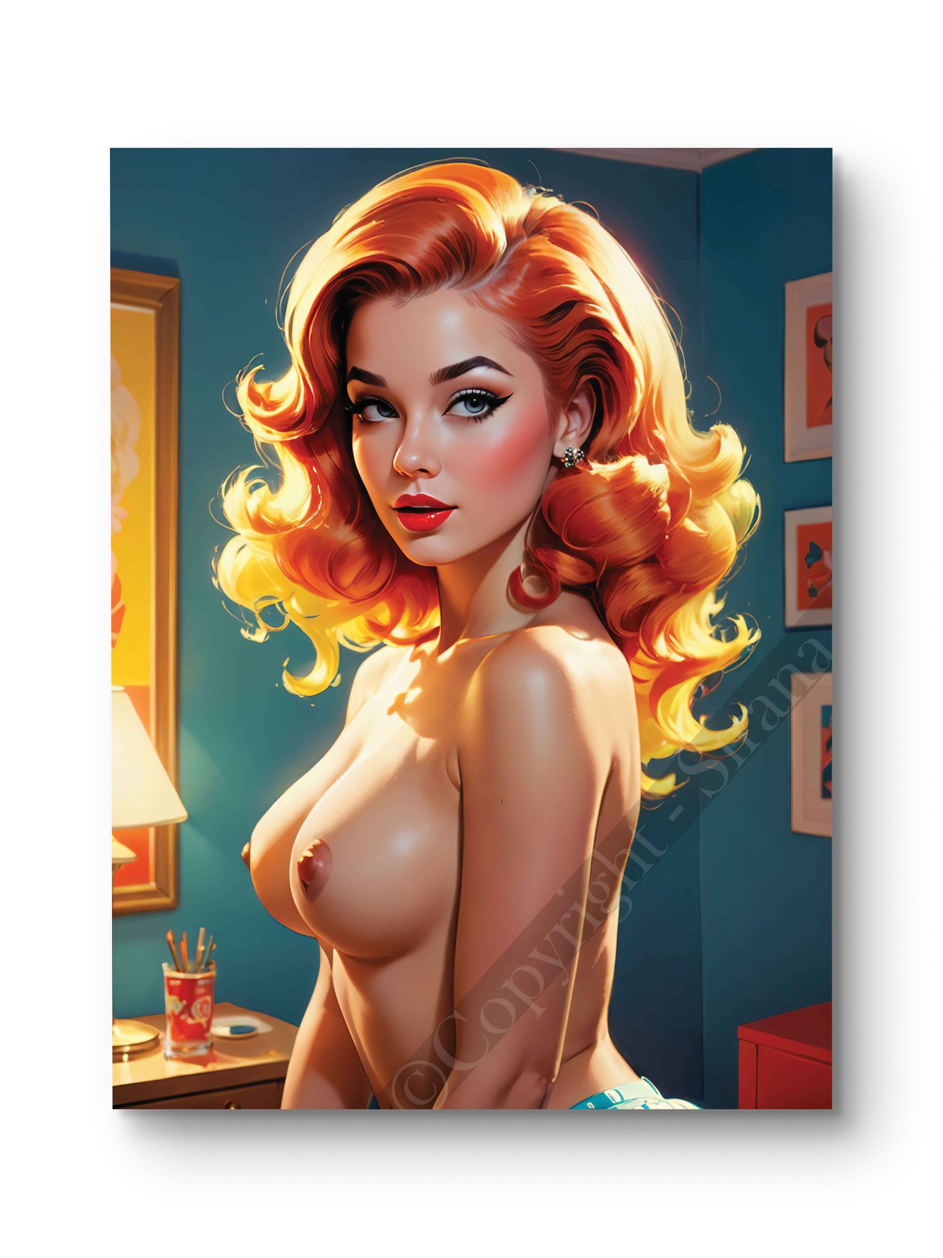 Tableau Pin Up - Penny