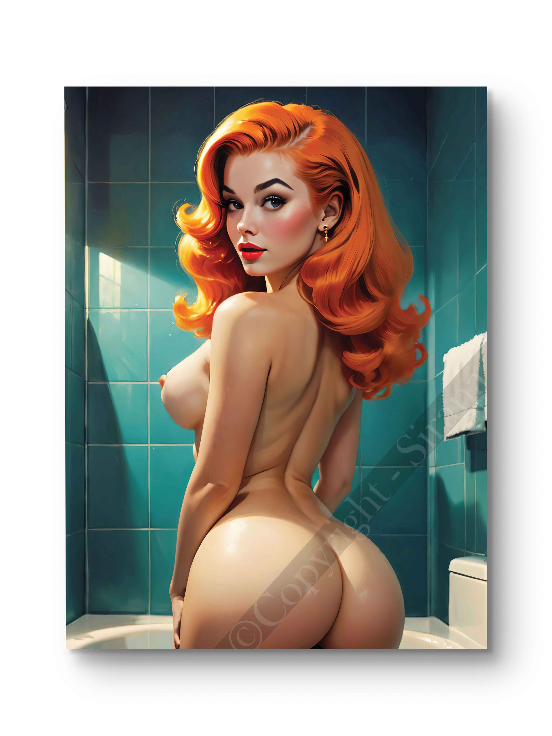 Tableau Pin Up - Rosie