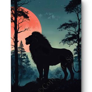 Tableau Lion