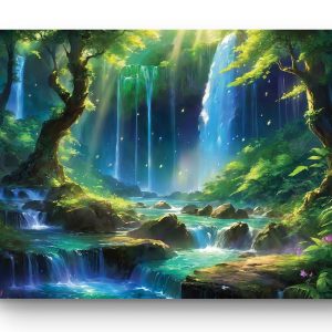 Tableau Cascade Enchantée