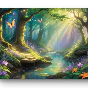Tableau Rivière Lumineuse