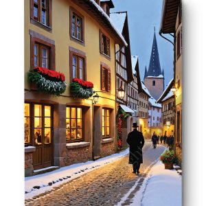 Tableau Charme des Hivers Passés