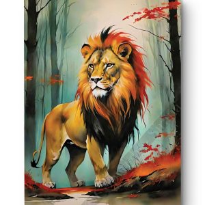 Tableau Lion